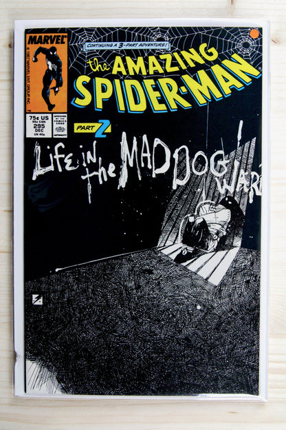 The Amazing Spider-Man #295 – Marvel (1987) 8.0 VF Mad Dog Ward