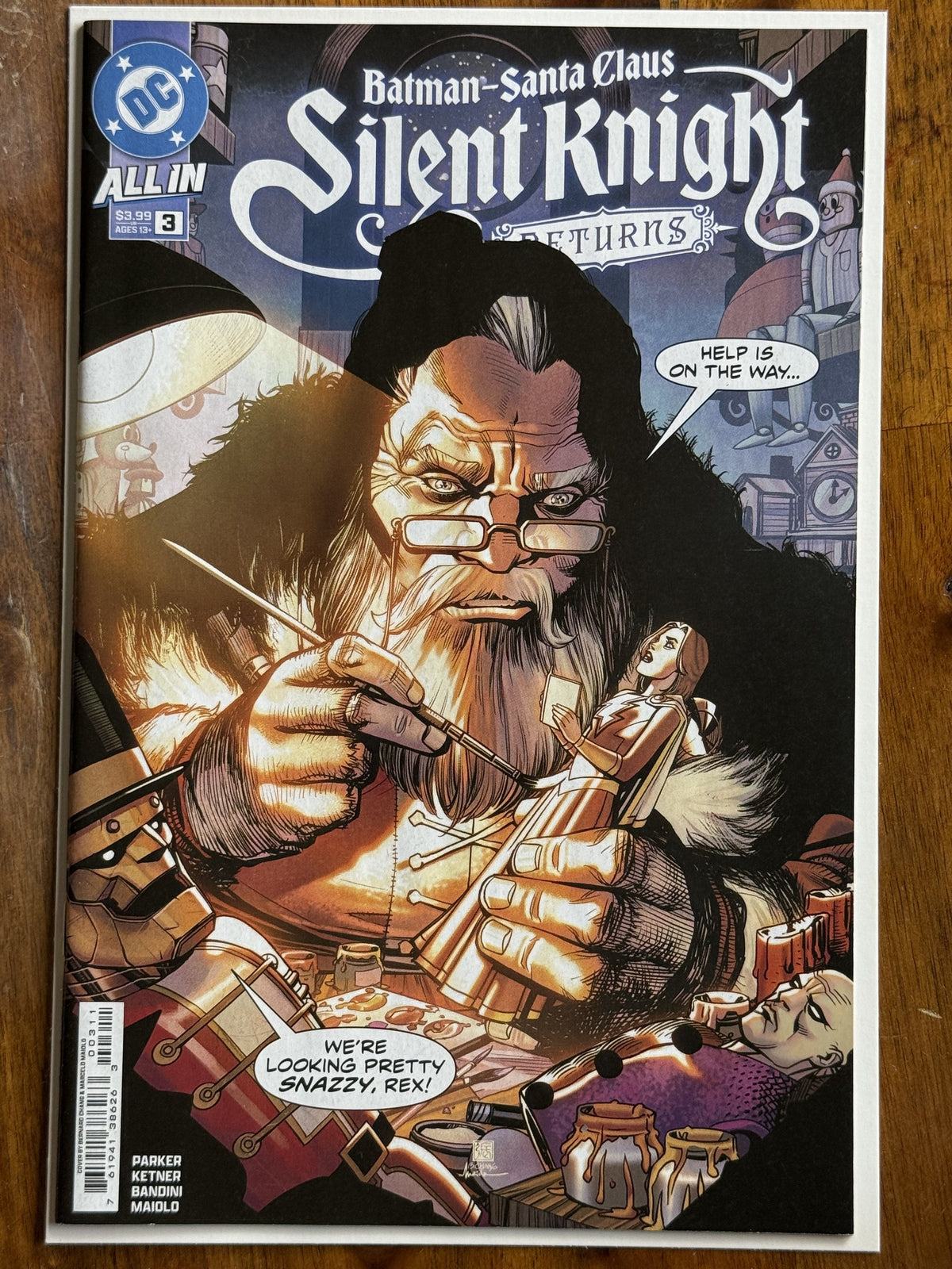 Batman - Santa Claus: Silent Knight Returns #1-5 – DC (2025) Full Run NM+